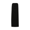Martine Rose Woven Rolled Waistband Tailored Skirt "Black"