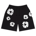 Denim Tears  The Cotton Wreath Shorts "Black" "Black"