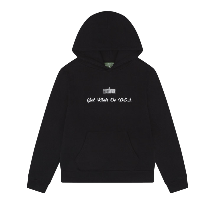 Denim Tears  Get Rich Or Dei Hoodie 'Black' 'Black'