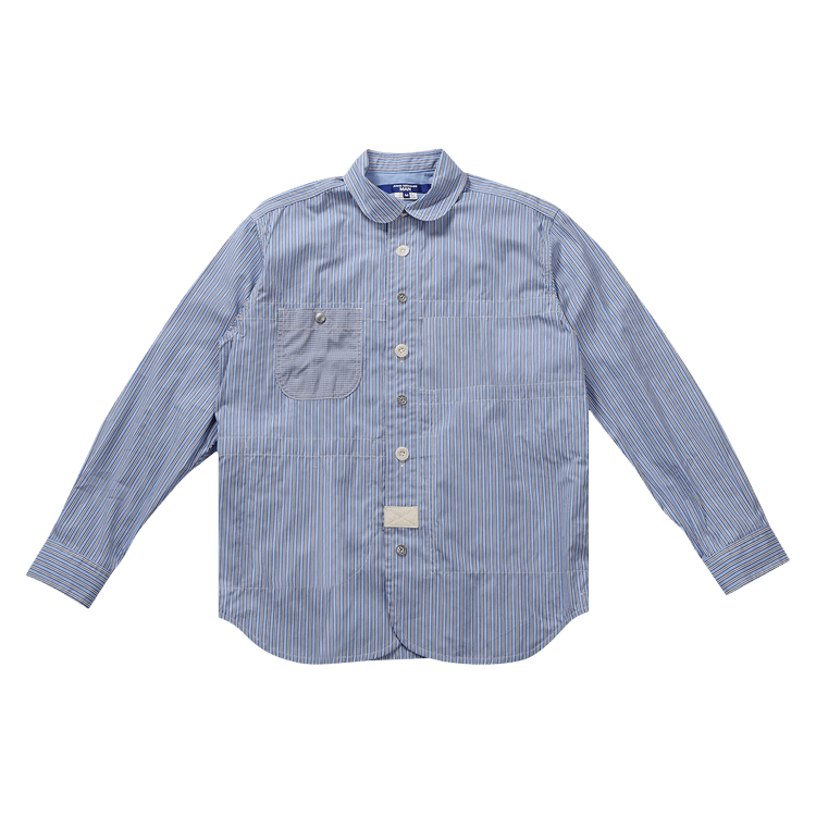 Junya Watanabe MAN Long-Sleeve Workwear Shirt "Blue/Saxe/White"