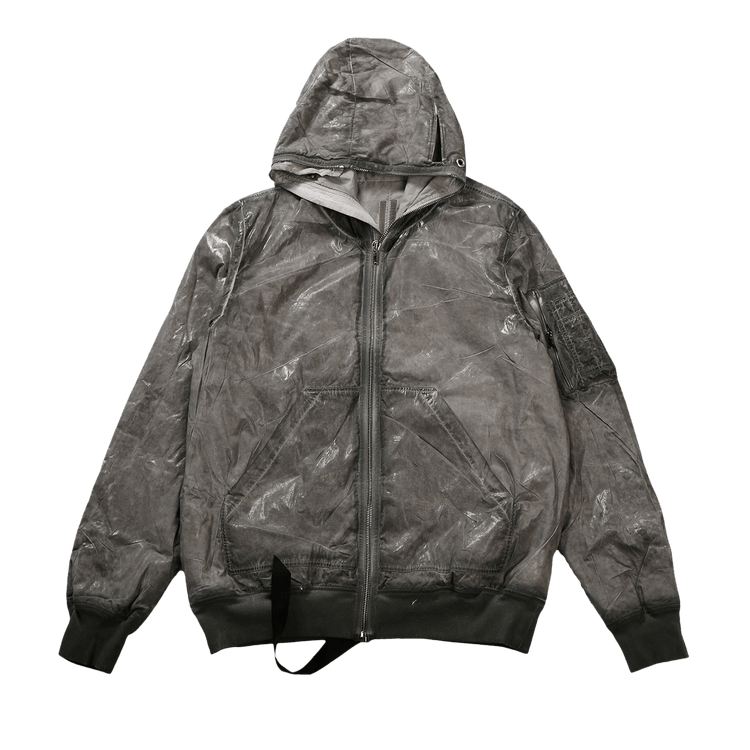 Rick Owens DRKSHDW Bomber Imbottito Gimp Flight Jacket "Dark Dust"