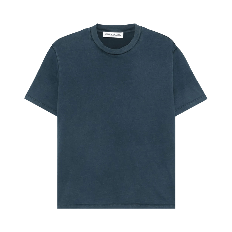 Our Legacy Box T-Shirt "Worn Blue"