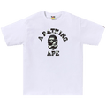BAPE City Camo College Tee "White"