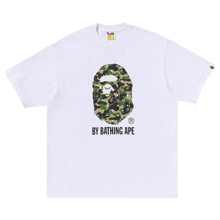 BAPE ABC Dot Camo By Bathing Ape Relaxed Fit Tee "White"