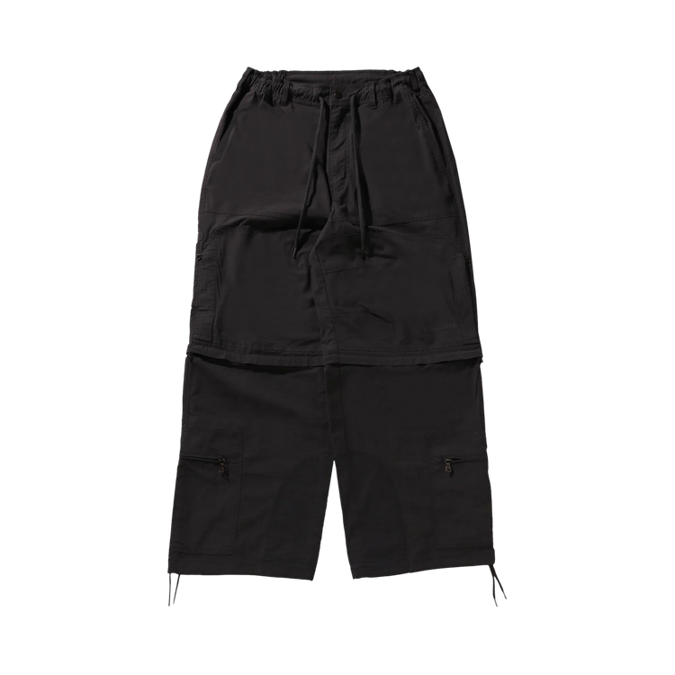 BAPE Heavy Washed Multi Pocket Relaxed Fit Cargo Pants "Charcoal"