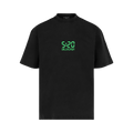Balenciaga 5:20 Graphic T-Shirt "Wash Black/Green"