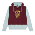 Givenchy Double Layered Hoodie "Aubergine Grey"