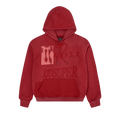 KidSuper Sun Faded Hoodie "Red"