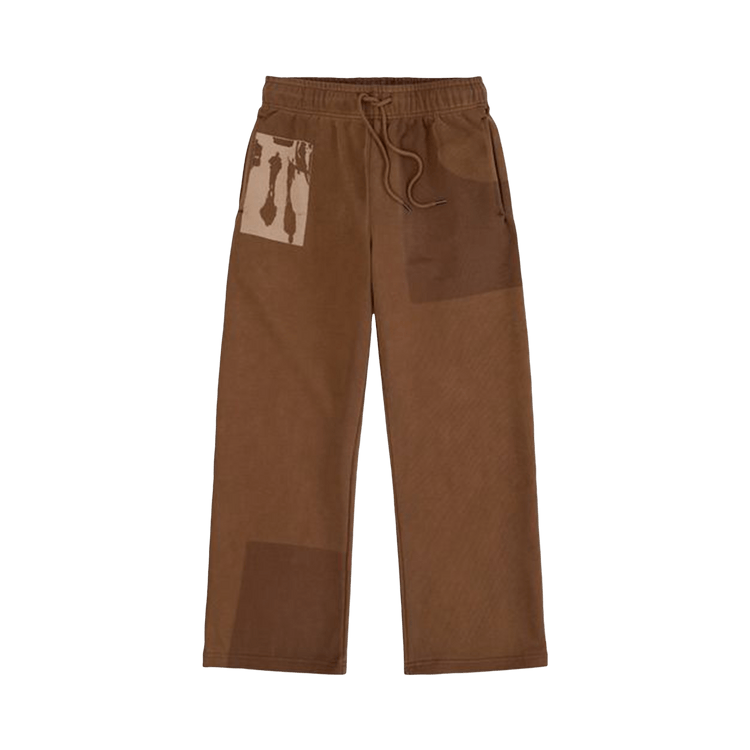 KidSuper Sun Faded Sweatpants "Brown"
