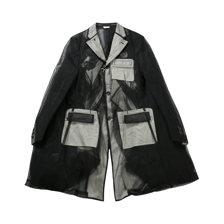 Comme des Garçons Homme Plus Layered Multi Pocket Jacket "Black"