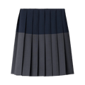 Miu Miu Kid Mohair Skirt "Hematite/Navy"