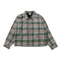 Sky High Farm Workwear Flannel Gas Station Jacket "Green"