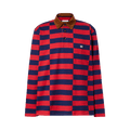 Wales Bonner City Polo "Red/Navy"