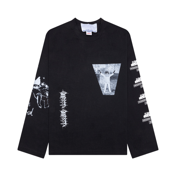 Jungles Escapism Long-Sleeve Tee "Black"