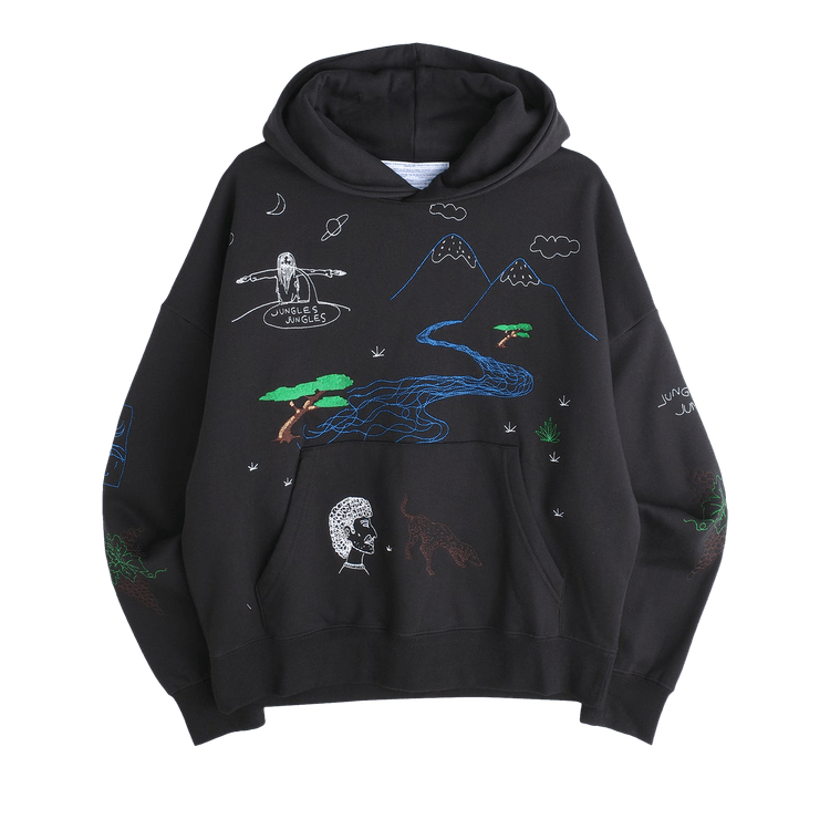 Jungles Questions Hoodie "Black"