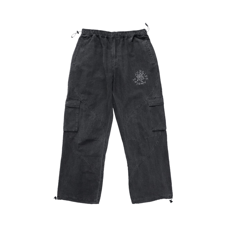 Jungles Washed Ripstop Parachute Pant "Grey"