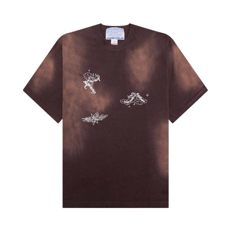 Jungles Cherub Vintage Wash Tee "Purple"