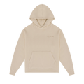 Museum of Peace & Quiet Wordmark Pigment Dyed Hoodie "Taupe"