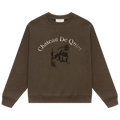 Museum of Peace & Quiet Chateau Crewneck "Brown"
