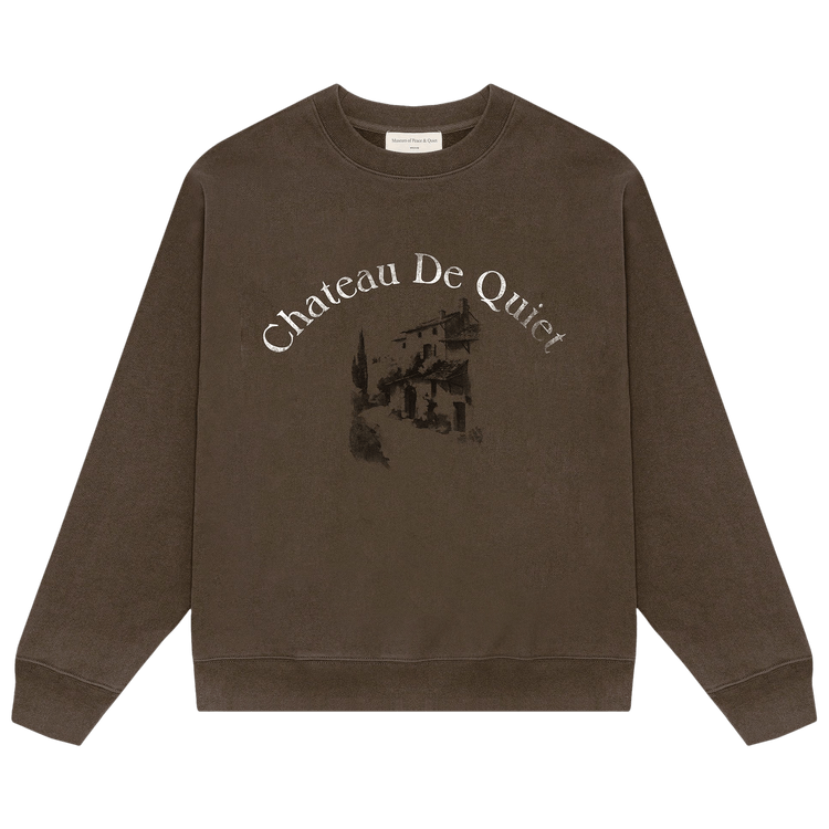 Museum of Peace & Quiet Chateau Crewneck "Brown"