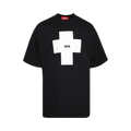 032C Point Zero Oversized T-Shirt "Washed Black"