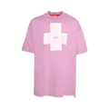 032C Point Zero Oversized T-Shirt "Faded Pink"