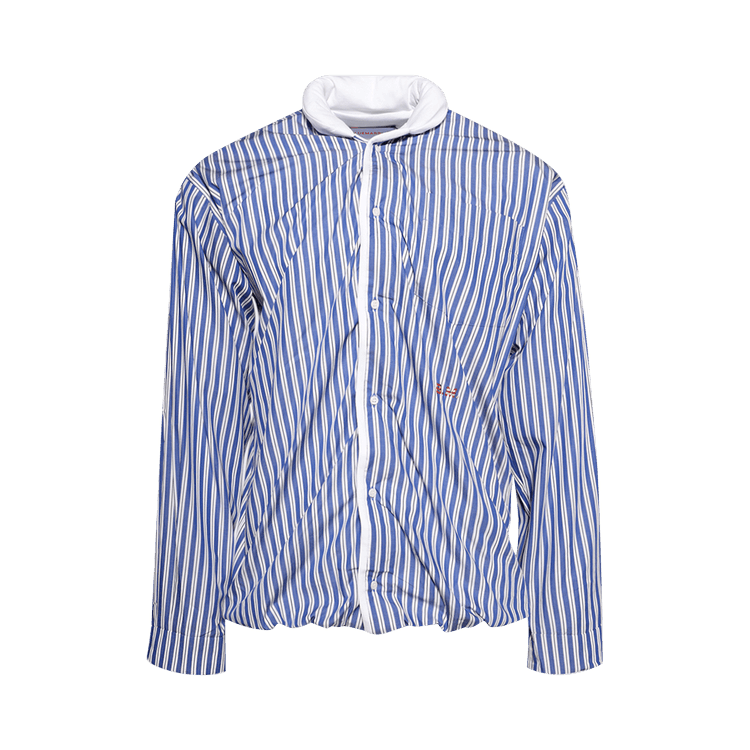 BLUEMARBLE Striped Pillow Shirt "Blue"