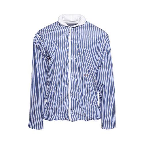 BLUEMARBLE Striped Pillow Shirt "Blue"