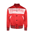 Bode Postcard Rally Jacket "Pink/Multicolor"