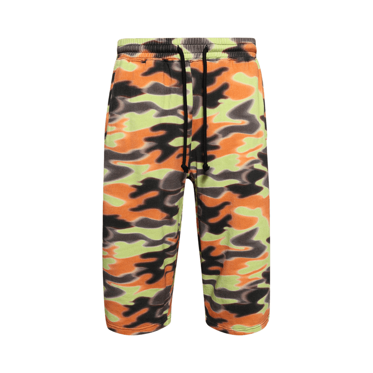 BLUEMARBLE Blurry Camo Fleece Shorts "Multicolor"