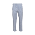 Bode Club Stripe Side Buckle Trousers "White/Blue"