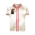 Bode Redtail Baseball Shirt "Cream/Multicolor"