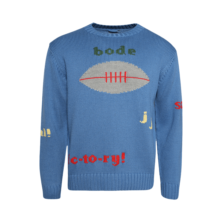 Bode Spirit Sweater "Blue"