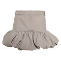 Coperni Gathered Hem Tailored Skirt "Beige"