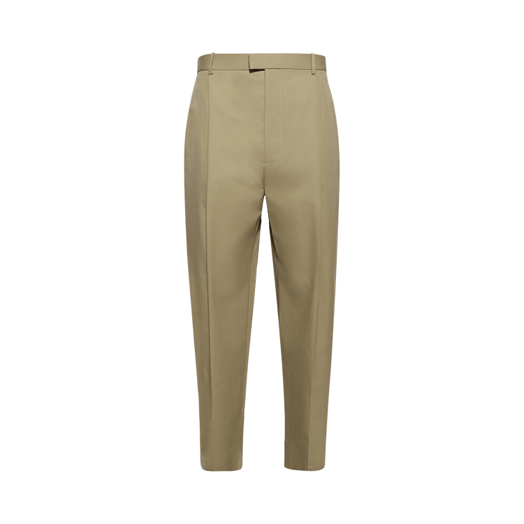 Bottega Veneta Straight Leg Twill Trousers "Flint"