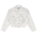 Entire Studios Shrunken Denim Jacket "Bone"