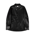 Entire Studios Legacy Leather Shirt "Black Leather"