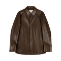 Entire Studios Legacy Leather Shirt "Pecan"