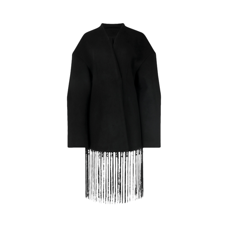 Entire Studios Fringed Mini Cloak "Opal"