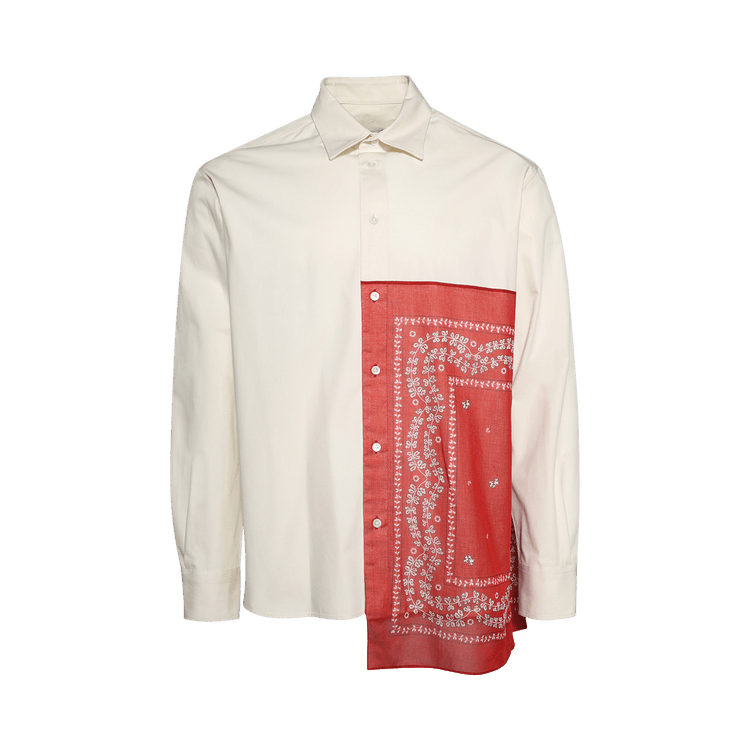 Lanvin Rateau Bandana Boxy Shirt "Off White"