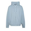 Maison Margiela Zipped Drawstring Hoodie "Blue"