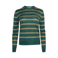 Miu Miu Striped Sweater "Verde"