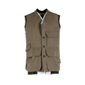 Maison Margiela Quilted Gilet "Olive"