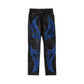 Martine Rose Appliqué Trousers "Black/Blue"