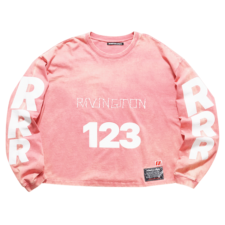 RIVINGTON roi Rebis Uso 123 CVA Long-Sleeve Tee "Pink"