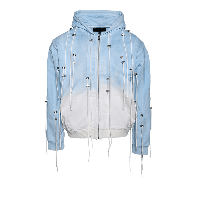 Who Decides War String Theory Zip Up Hoodie "Sky"