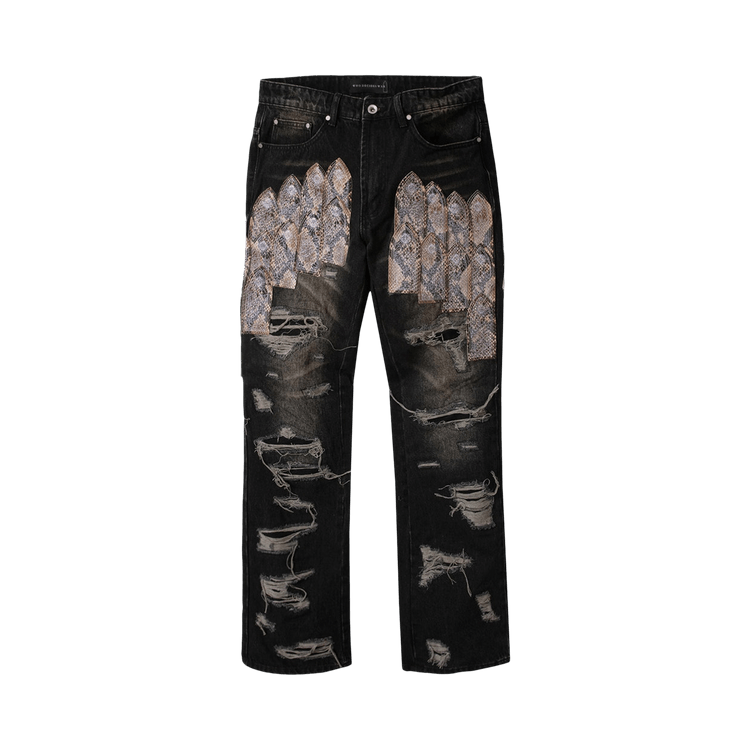Who Decides War Patched Arch Mocha Denim "Chestnut"