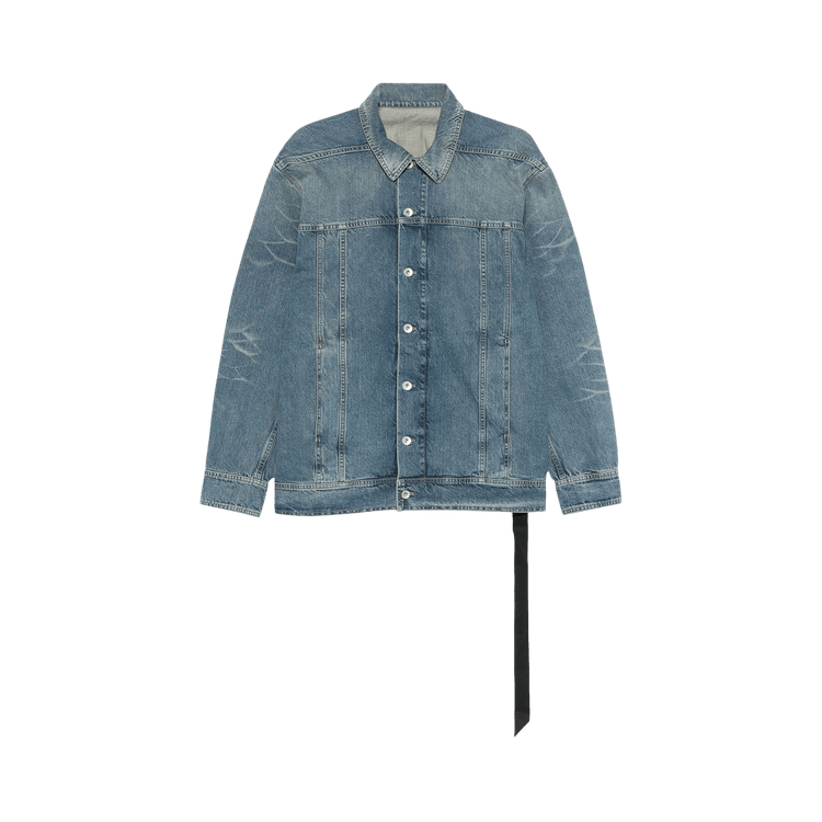 Rick Owens DRKSHDW Jumbo Denim Jacket "Washed Indigo"