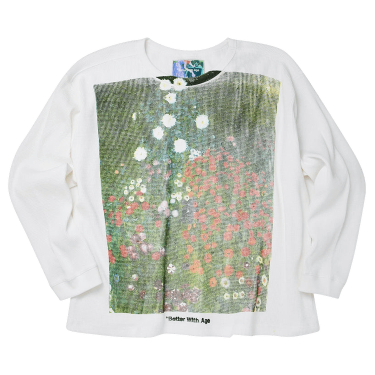 *Better With Age Chamomile Waffle Long-Sleeve "Cream"