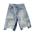 *Better With Age Teresa Double-Wide Denim Short "Indigo"